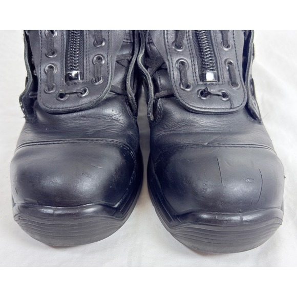 Haix Airpower R1 Black Leather EMS Station Crosstech Boots Mens 7.5W Womens 9
